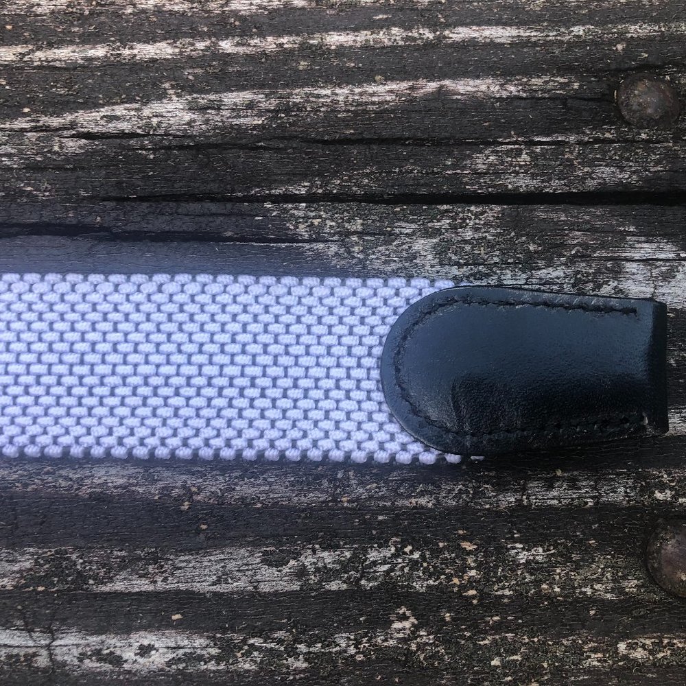 Nike Reversible Men's Gray/White Web Belt - Picture 5 of 7